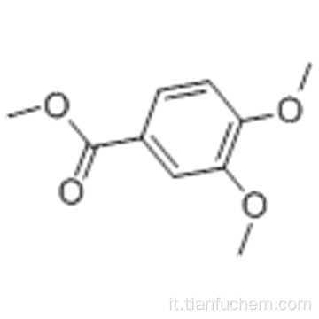 Metil 3,4-dimetossibenzoato CAS 2150-38-1